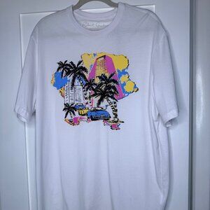 Men's Polo Ralph Lauren BIG PONY T-Shirt Beige Size Large Brand New